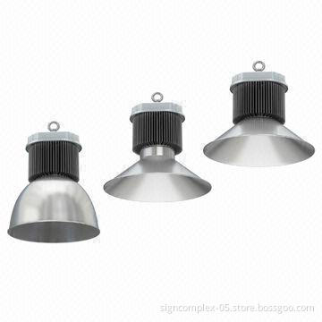 200W LED High Bay Lights with Cree XML LEDs and Die-casting Aluminum Alloy, Glass Lens